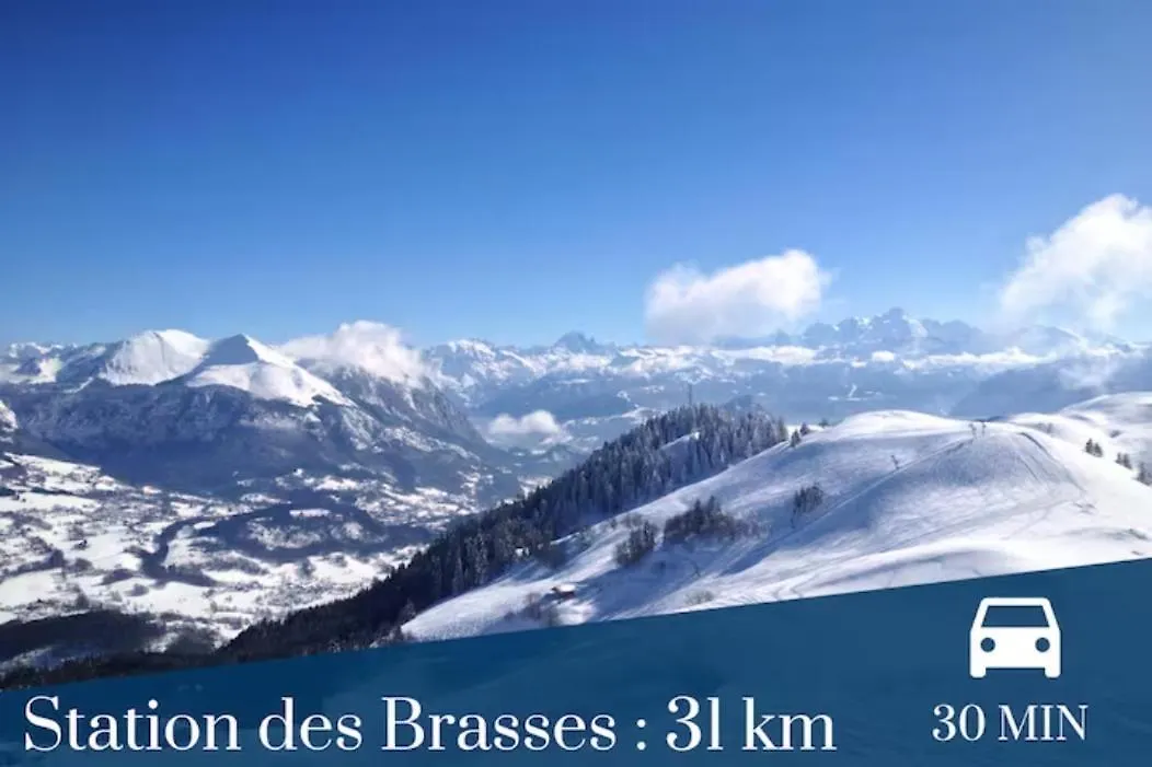 Apartment Homey Snow - Proche Gare - Balcon Prive - Wifi La Roche-sur-Foron France